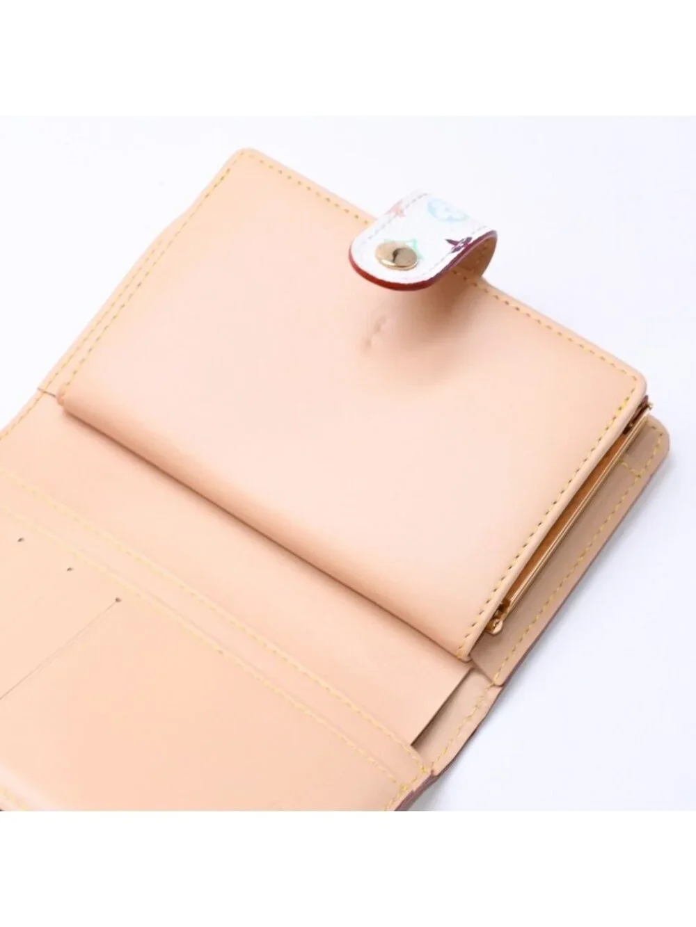 Louis Vuitton Portefeuille Vienois Bifold Wallet Monogram Multicolor White